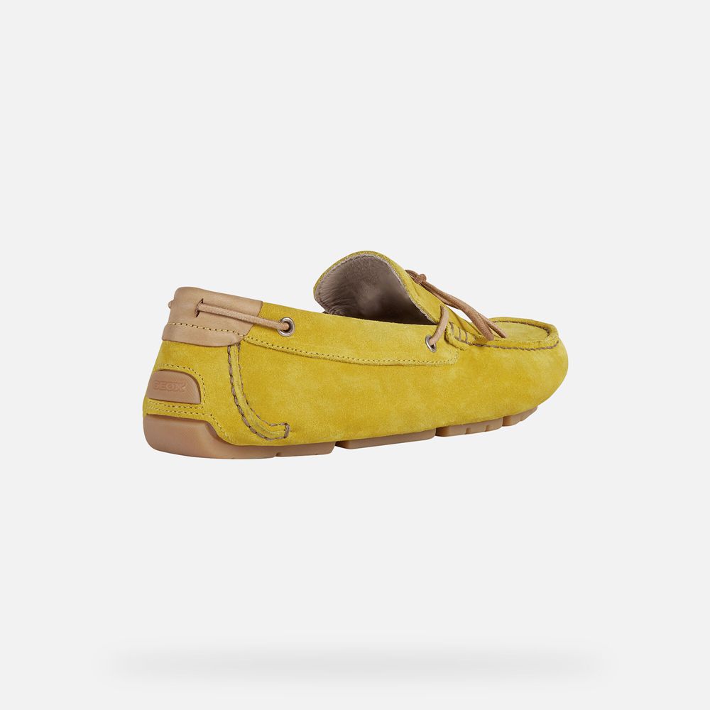 Geox Loafers Yellow Melbourne - Geox Mens Shoes - JXCGWR865